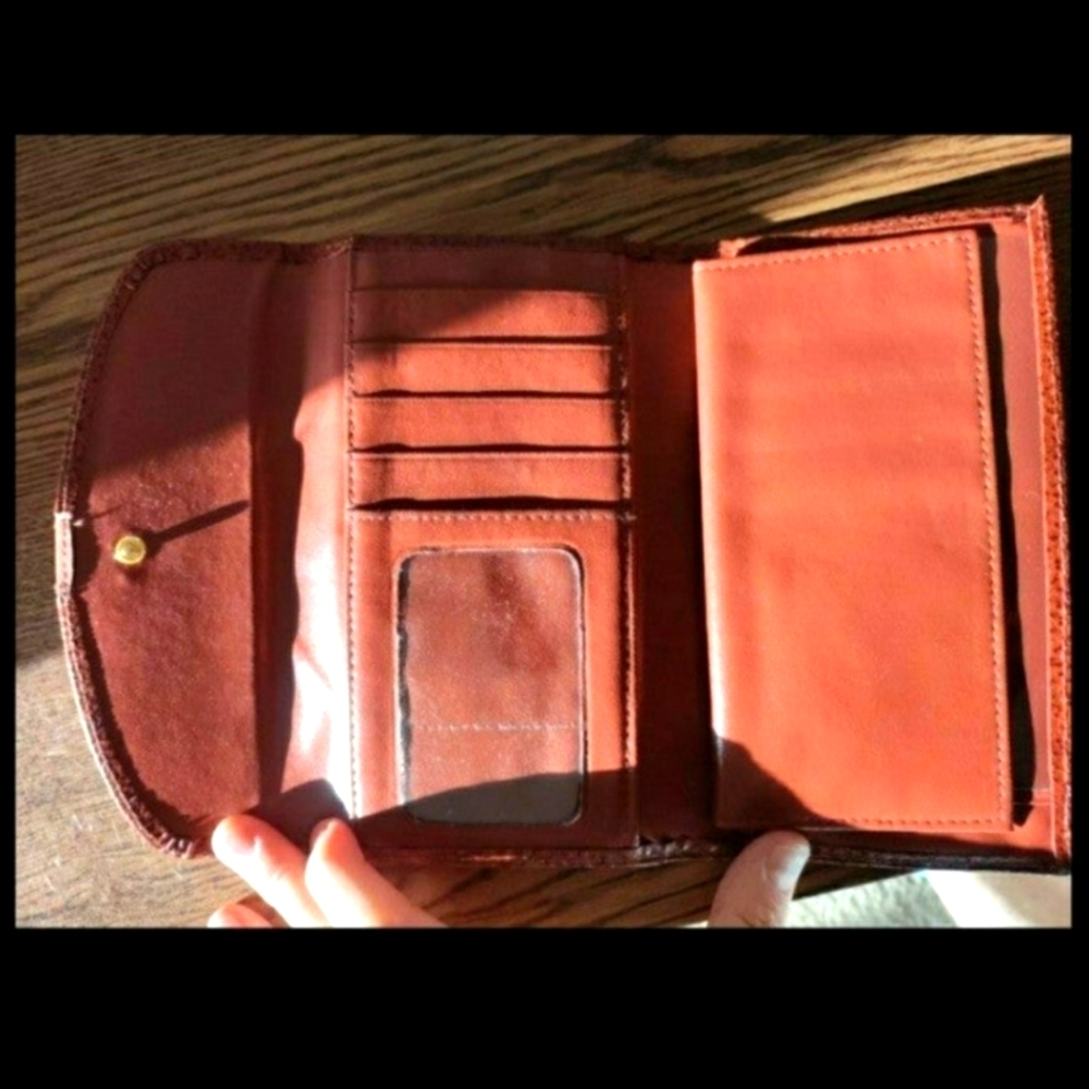 🖋️Vintage Checkbook Wallet for women - Picture 5 of 7